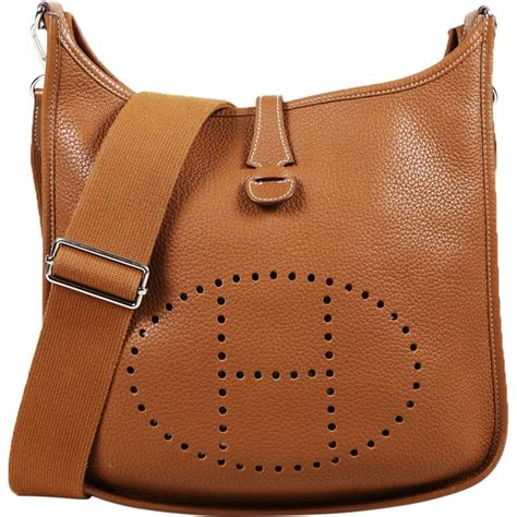 brown leather hermes bag|brown hermes leather bags.